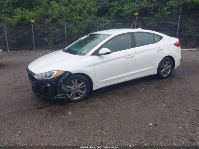 2018 HYUNDAI ELANTRA 5NPD84LF4JH302137 Photo 1