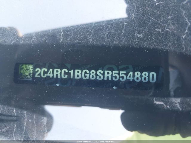 2C4RC1BG8SR554880 Chrysler 2025