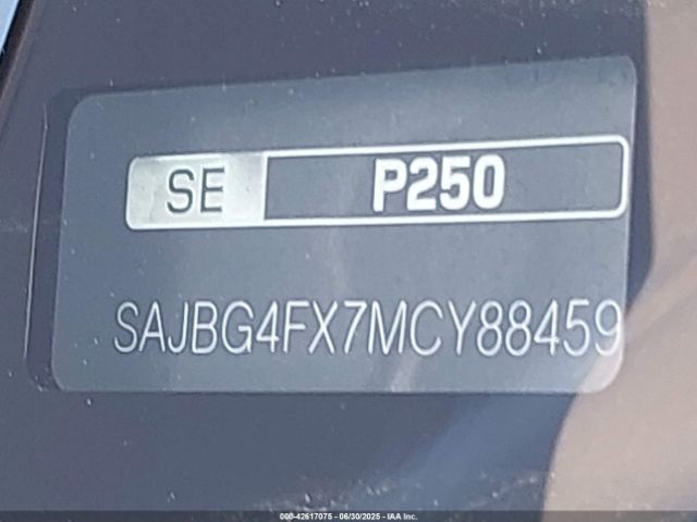 2021 JAGUAR XF SAJBG4FX7MCY88459 Photo 8