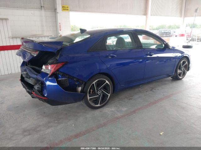 2022 HYUNDAI ELANTRA KMHLR4AF9NU328414 Photo 3