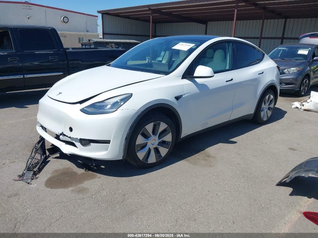 2021 TESLA MODEL Y 5YJYGDEE4MF173084 Photo 1