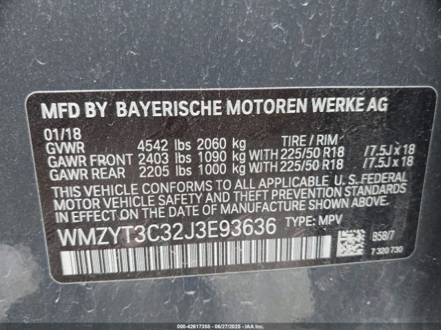 2018 MINI COUNTRYMAN WMZYT3C32J3E93636 Photo 8