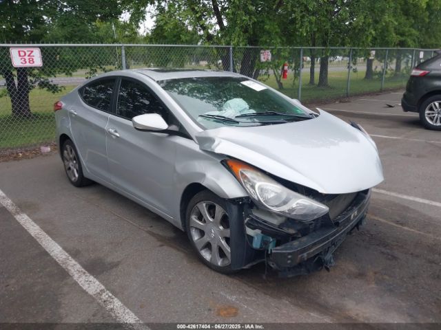 2012 Hyundai Elantra Limited (ulsan Plant) მანქანა იყიდება აუქციონზე, vin: KMHDH4AE5CU338336, აუქციონის ნომერი: 42617404