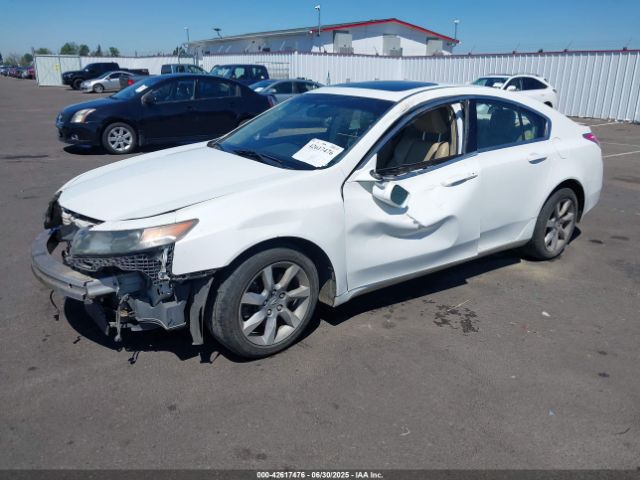 2012 ACURA TL 19UUA8F27CA014855 Photo 1