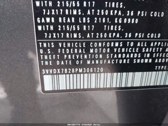 Volkswagen tsi 2023 3VVDX7B28PM306120 Image 9
