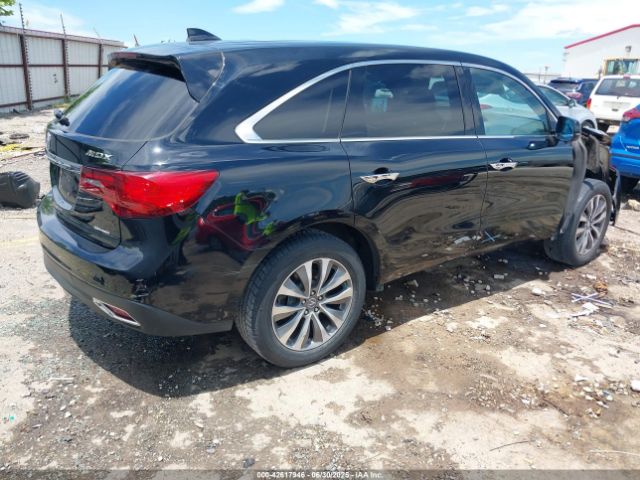 2014 ACURA MDX 5FRYD4H49EB047220 Photo 3
