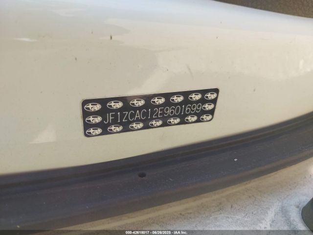 JF1ZCAC12E9601699 Subaru 2014