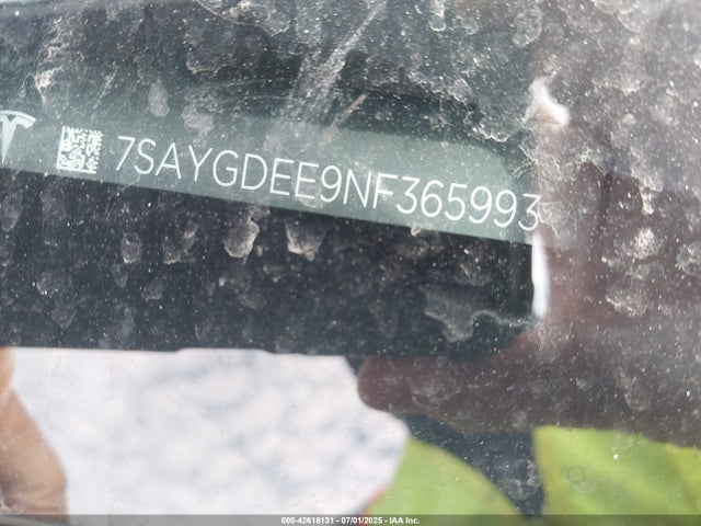 2022 TESLA MODEL Y 7SAYGDEE9NF365993 Photo 8