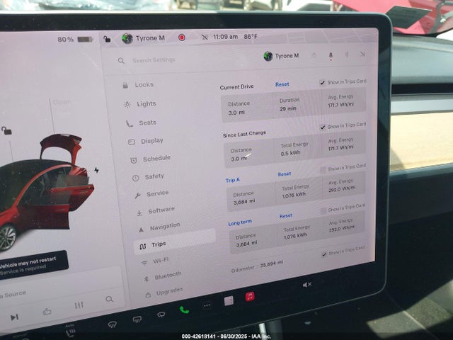 2018 TESLA MODEL 3 5YJ3E1EB9JF087933 Photo 6