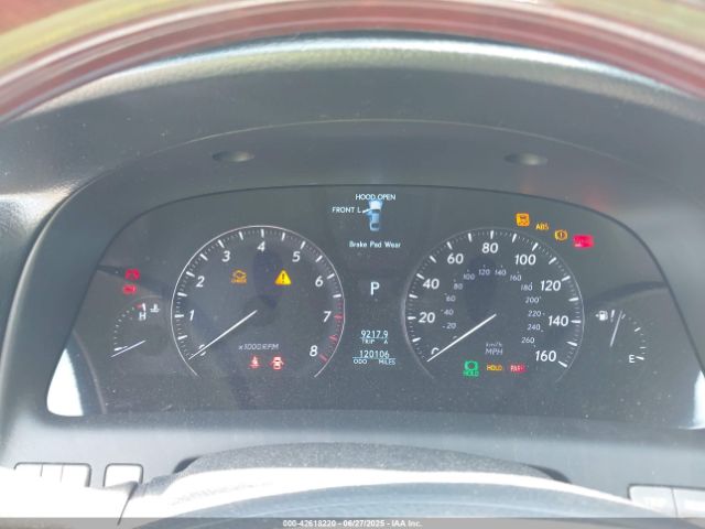 2007 LEXUS LS 460 JTHBL46F575049161 Photo 6
