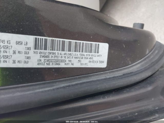 2016 DODGE GRAND CARAVAN 2C4RDGCG3GR336934 Photo 8