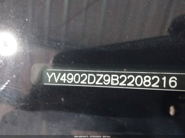 2011 VOLVO XC60 YV4902DZ9B2208216 Photo 8