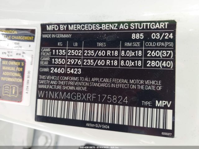 2024 MERCEDES-BENZ GLC 300 W1NKM4GBXRF175824 Photo 8