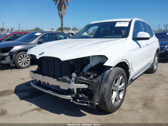2021 BMW X3 5UXTY3C00M9F00276 Photo 1
