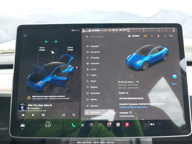 2024 TESLA MODEL Y 7SAYGDEE0RA312716 Photo 6