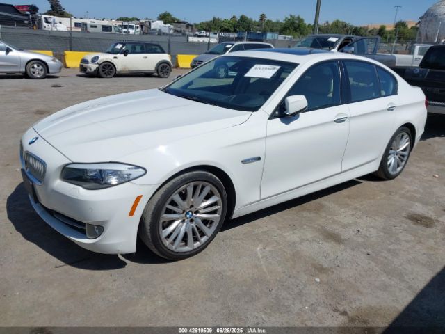 2011 BMW 550I WBAFR9C59BC617438 Photo 1