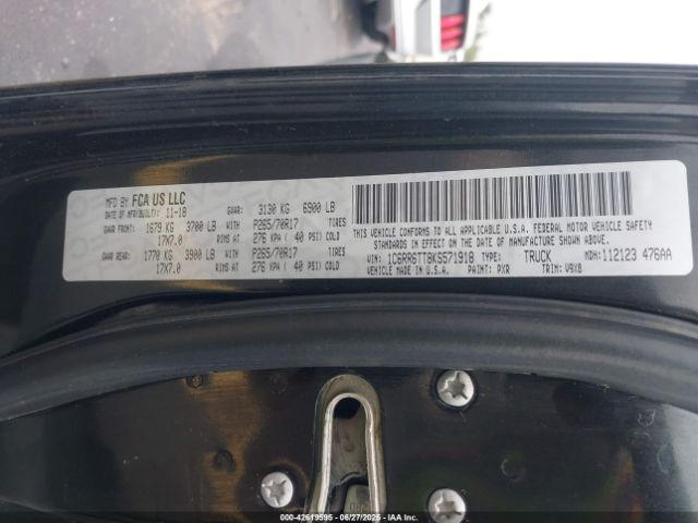 2019 RAM 1500 CLASSIC 1C6RR6TT8KS571918 Photo 8