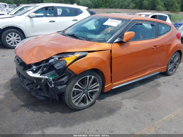 2016 HYUNDAI VELOSTER KMHTC6AE8GU302247 Photo 1