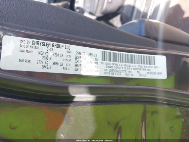 2014 DODGE DURANGO 1C4RDHDG6EC277775 Photo 8