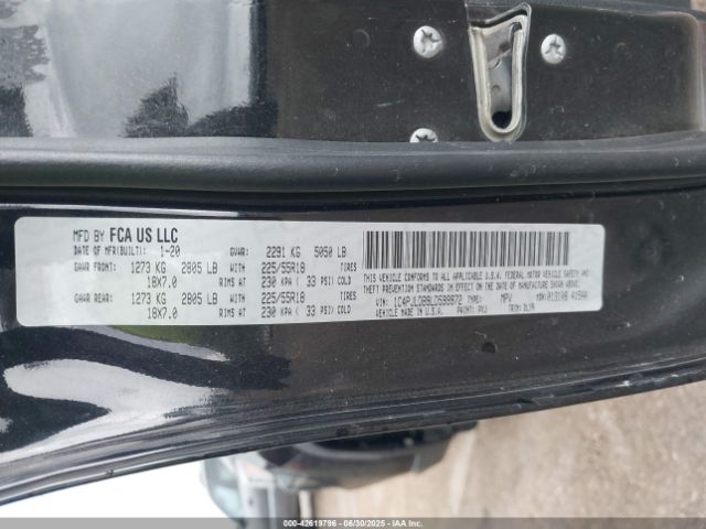 2020 JEEP CHEROKEE 1C4PJLDB9LD599972 Photo 8