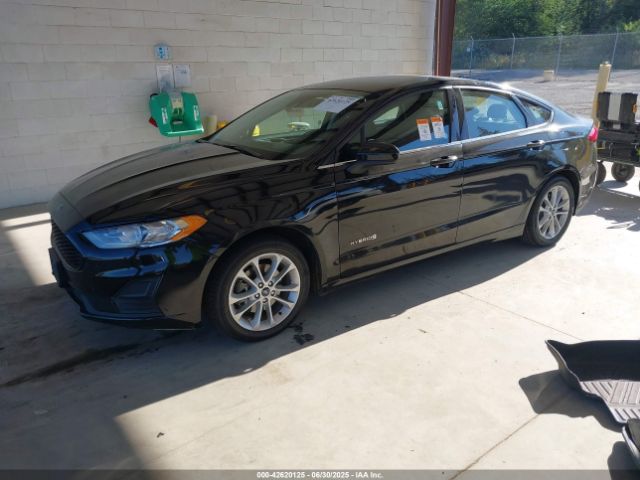 2019 FORD FUSION HYBRID 3FA6P0LU5KR221915 Photo 1