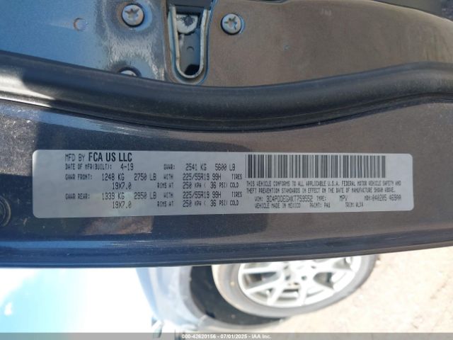 2019 DODGE JOURNEY 3C4PDDEGXKT759552 Photo 8