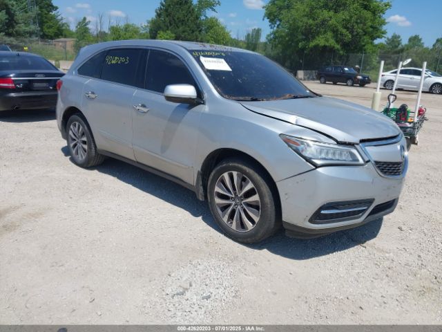 2014 ACURA MDX 5FRYD4H65EB040556