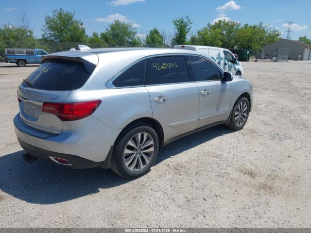 2014 ACURA MDX 5FRYD4H65EB040556 Photo 3
