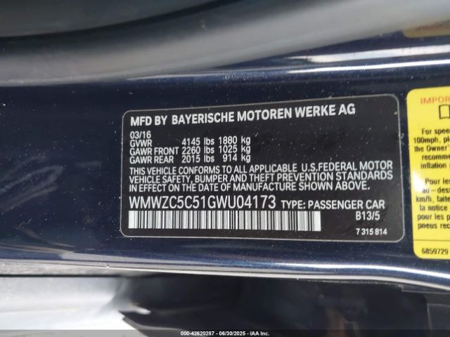 2016 MINI COUNTRYMAN WMWZC5C51GWU04173 Photo 8