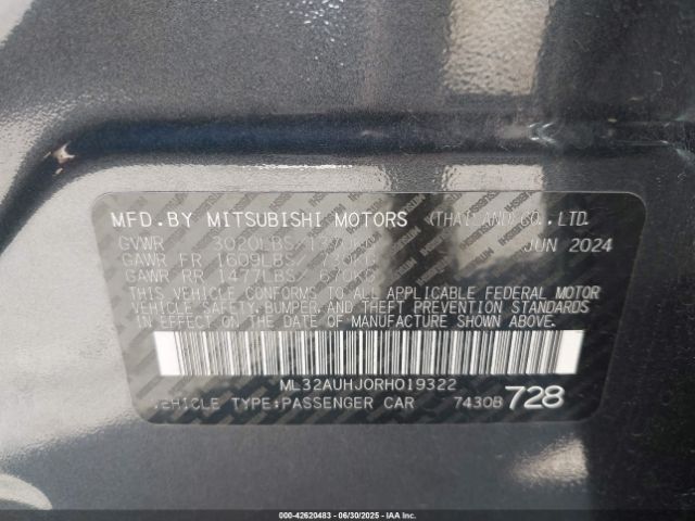 ML32AUHJ0RH019322 Mitsubishi mivec