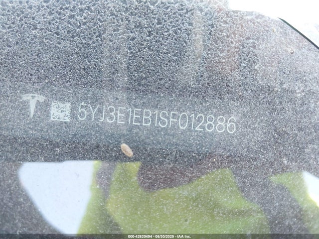 2025 TESLA MODEL 3 5YJ3E1EB1SF012886 Photo 8