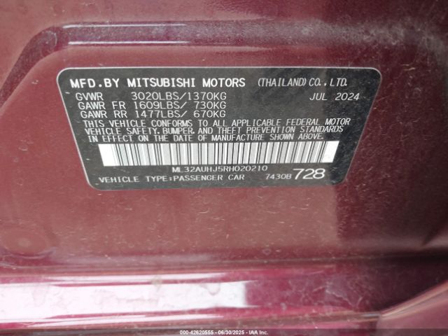 ML32AUHJ5RH020210 Mitsubishi mivec