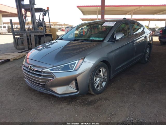 2019 HYUNDAI ELANTRA KMHD84LFXKU743404 Photo 1