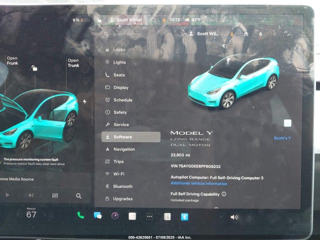 2023 TESLA MODEL Y 7SAYGDEE6PF609232 Photo 6