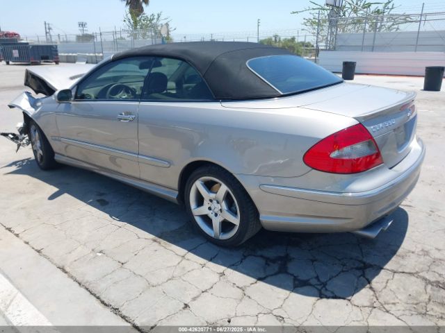 2007 MERCEDES-BENZ CLK 550 WDBTK72F47F222161 Photo 2