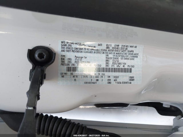 Ford 2015 2015 1FADP5BU3FL109995 Image 9