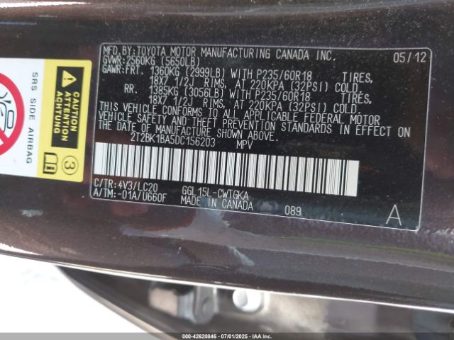 2013 LEXUS RX 350 2T2BK1BA5DC156203 Photo 8