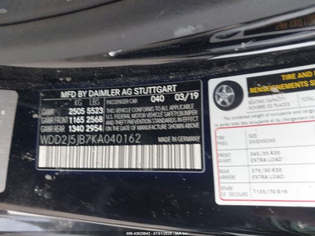 2019 MERCEDES-BENZ CLS 450 WDD2J5JB7KA040162 Photo 8