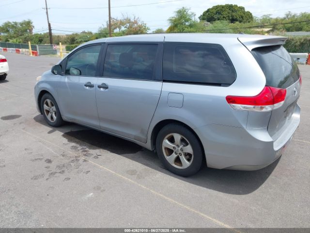 2012 TOYOTA SIENNA 5TDZK3DC2CS187217 Photo 2