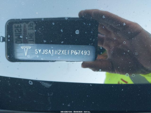 5YJSA1H2XEFP67493 Tesla MODEL S