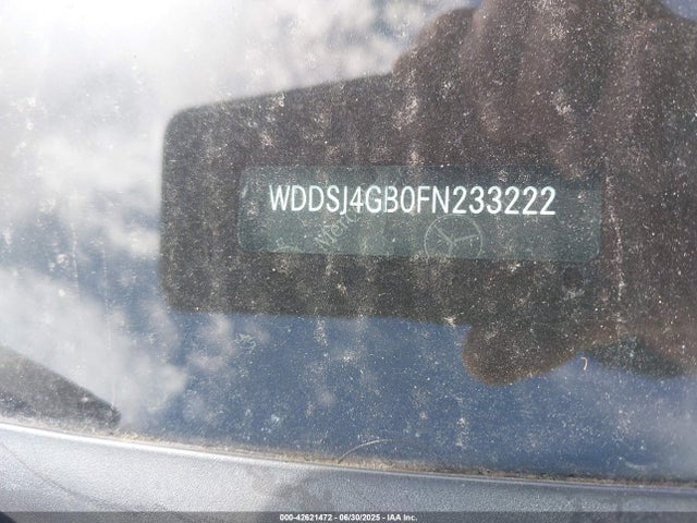 WDDSJ4GB0FN233222 Mercedes-Benz 2015