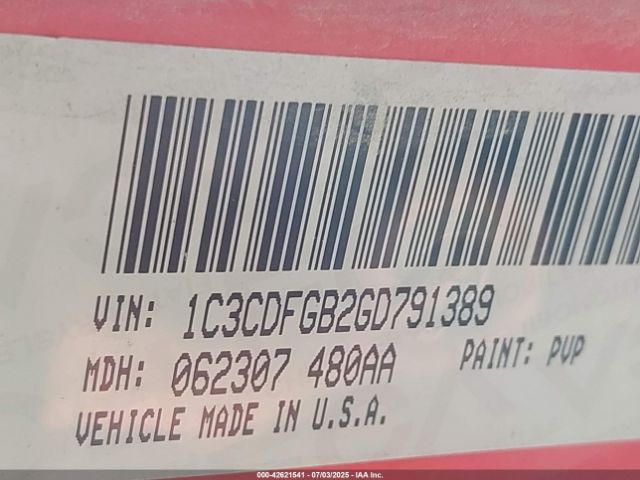 2016 DODGE DART 1C3CDFGB2GD791389 Photo 8