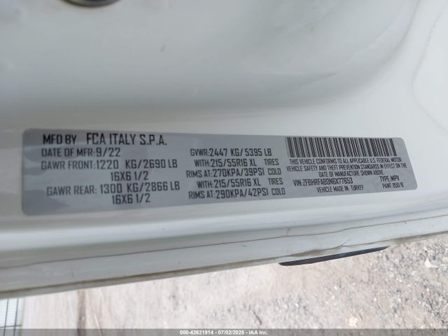 RAM 2022 2022 ZFBHRFAB0N6X77653 Image 9