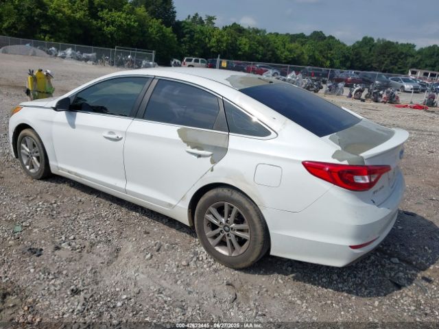 2016 HYUNDAI SONATA 5NPE24AF2GH384161 Photo 2