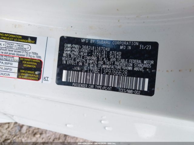 2023 TOYOTA GR86 JF1ZNBE13P9766628 Photo 8