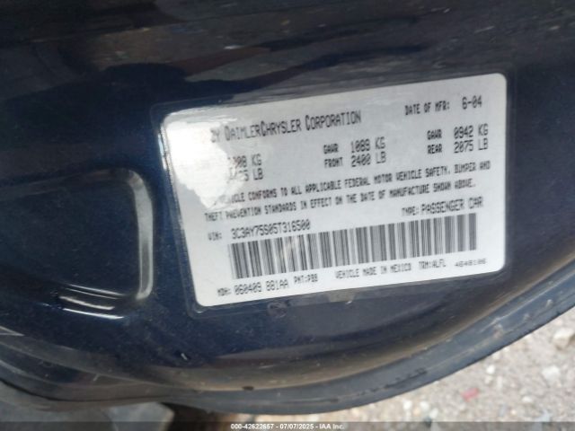 2005 CHRYSLER PT CRUISER 3C3AY75S05T316500 Photo 8