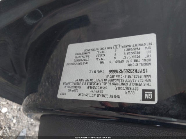 2009 CADILLAC ESCALADE 1GYFK23209R216656 Photo 8