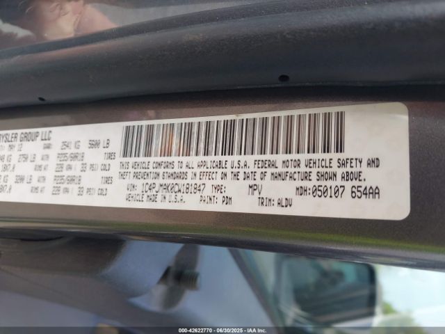 2012 JEEP LIBERTY 1C4PJMAK0CW181847 Photo 8