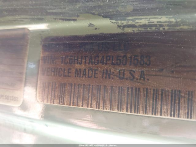 2023 JEEP GLADIATOR 1C6HJTAG4PL501583 Photo 8