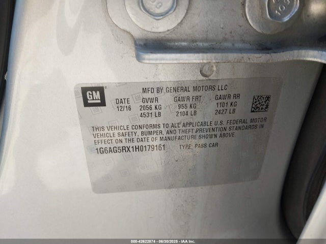 2017 CADILLAC ATS 1G6AG5RX1H0179161 Photo 8